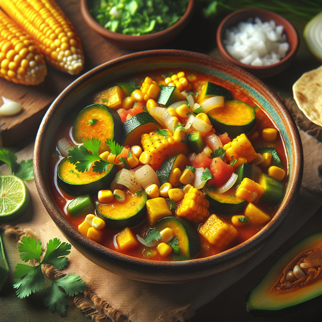 Calabacitas con Elote - Recetas de Comidas Mexicanas
