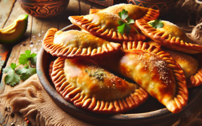 Empanadas con masa de maíz