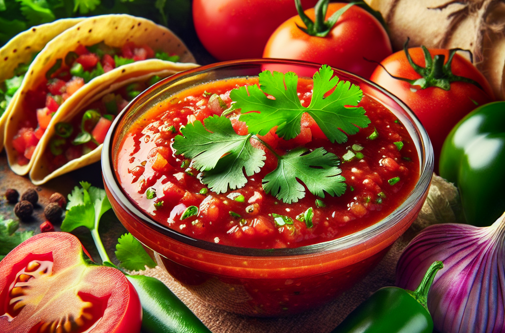 Salsa roja para tacos