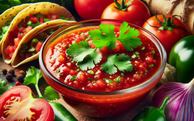 Salsa roja para tacos