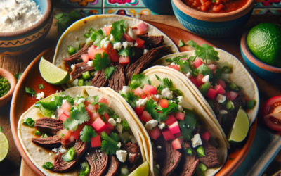 Tacos de Barbacoa de Lengua de res
