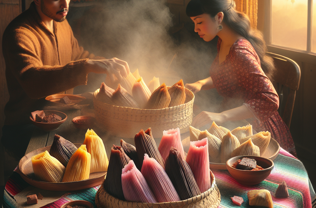 Tamales de dulce