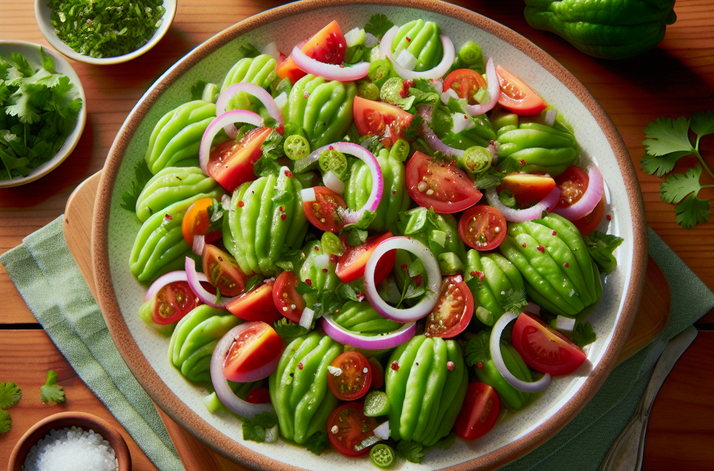 Ensalada de chayotes