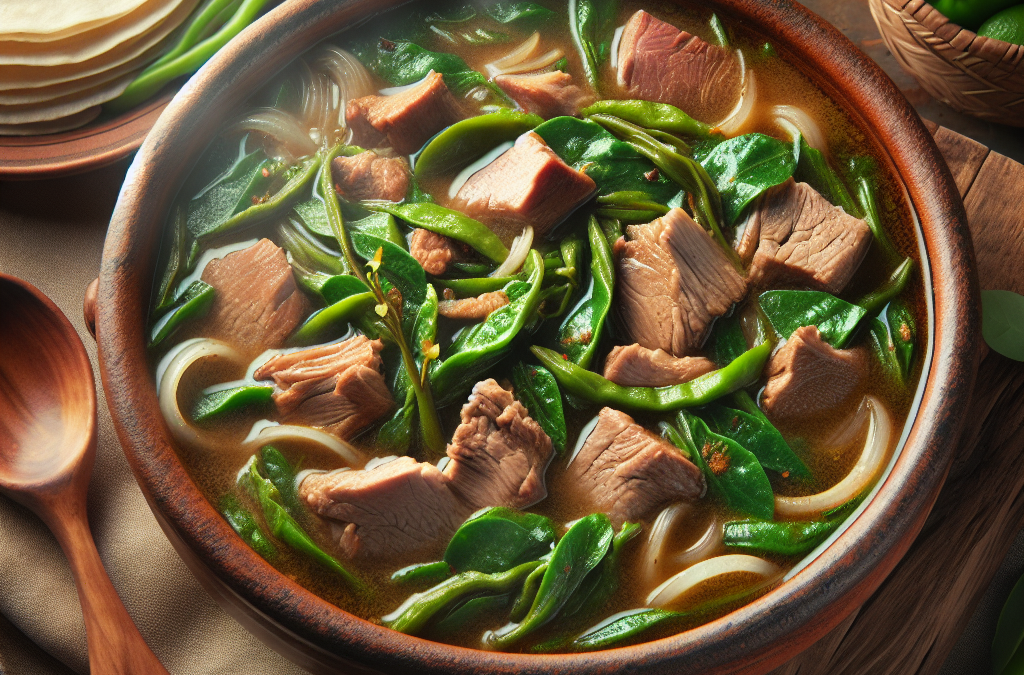 Verdolagas con puerco