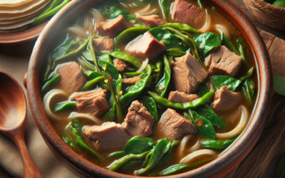 Verdolagas con puerco