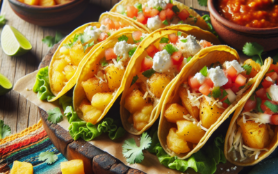 Tacos dorados de papa